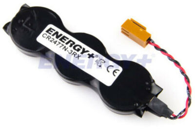 1 Pc. New RX7i CPU Battery CR2477N-3RX 44A747665-001R03 IC698ACC701C