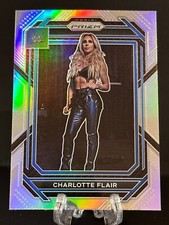 2023 Charlotte Flair Panini Prizm WWE Silver Parallel Smackdown