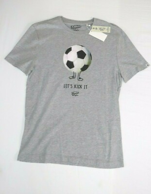 Original Penguin Men's Kick It Graphic Tee Gray
