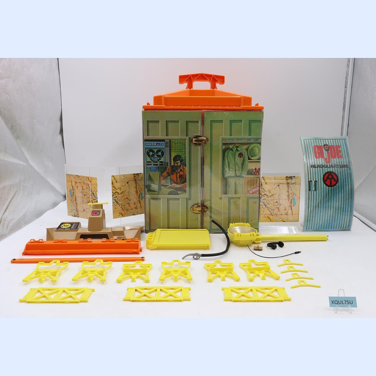 GI Joe Adventure Team Headquarters W/Box 1972 Hasbro 12