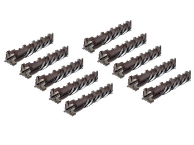 10 Stück SDS PLUS Betonbohrer 6.5 mm 260 Quadro Kreuzschneide Hammerbohrer Stein