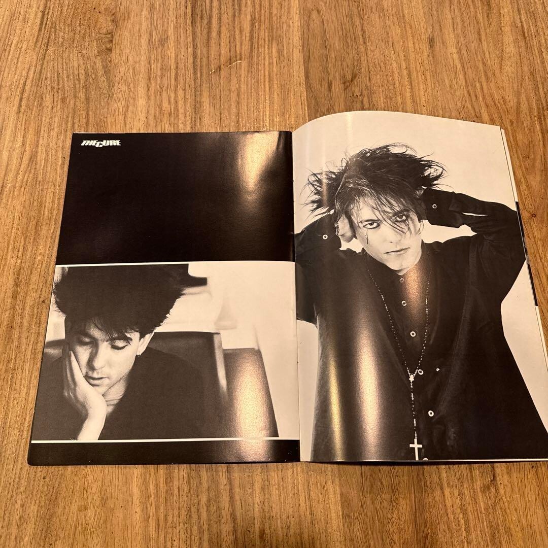 THE CURE THE TOP TOUR 1984 Japan Tour Pamphlet + Poster Set from