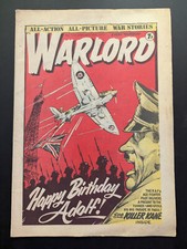 Warlord Comic No 123, January 29th 1977, Hitler Cover, FREE UK POSTAGE