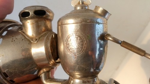 Vintage Rare Joseph Lucas ACETA No310 Bicycle Carbide Brass Lamp Lantern England - Picture 8 of 12