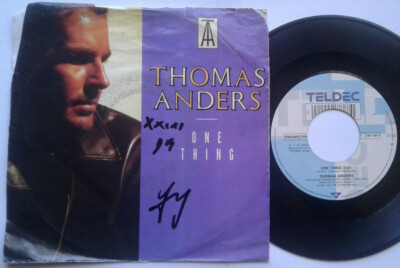 Thomas Anders / One Thing / Close Your Eyes To Heaven 7'' Vinyl Single 1989