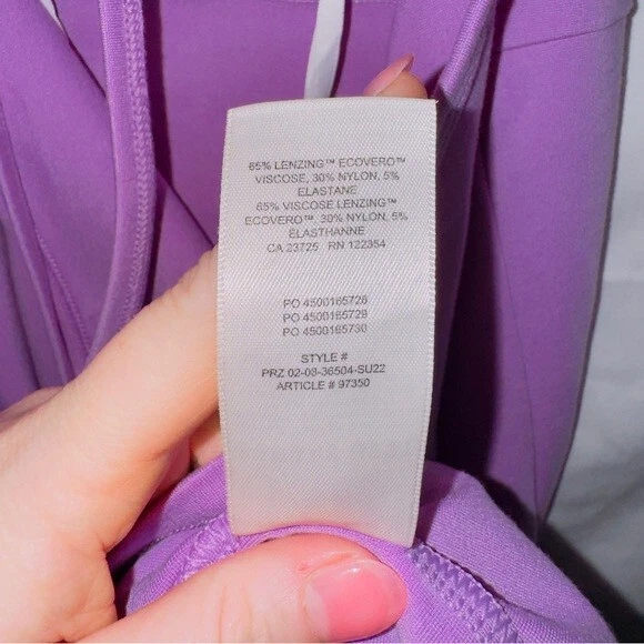 aritzia sunday best halter open back athletic mini 
