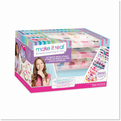 Ultimate Bead Studio: DIY Tween Girls Beaded Jewelry Making Kit - Design and Cre