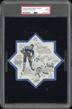 -1932-1933 O'KEEFE'S COASTERS TORONTO MAPLE LEAFS HARVEY JACKSON 11 PSA 2