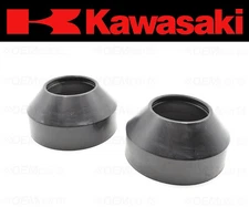 Set of (2) Kawasaki Front Fork Dust Seals (See Fitment Chart) #92093-1063