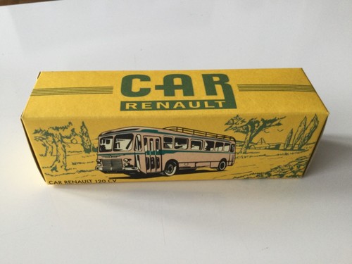 RARE OLD CIJ 1/135 RENAULT 120 CV BICOLORE GRIS CLAIR ROUGE 1957 REF M3