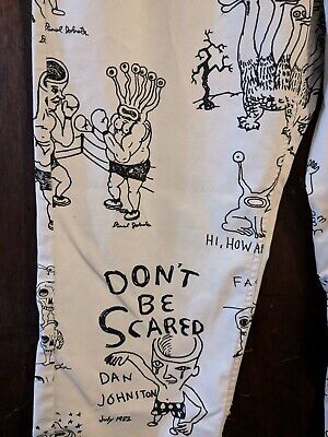 Vans 36x31 Authentic Chino Loose Fit Pants Daniel Johnston Vans 36x31 Authentic Chino Loose Fit Pants Daniel Johnston