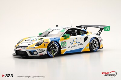 PORSCHE 911 GT3.R 88 2021 DAYTONA 24HR TEAM HARDPOINT EBM - TOPSPEED TS0323 1/18