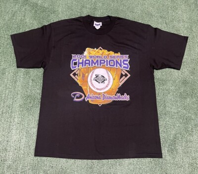 T-shirt MLB Arizona Diamondbacks World Series 2001 – Homme Taille M – Lee Sport