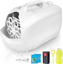 Machine a Bulle, 8000+ /Min Machines à Bulles de Savon 380ML Machine à Bulles