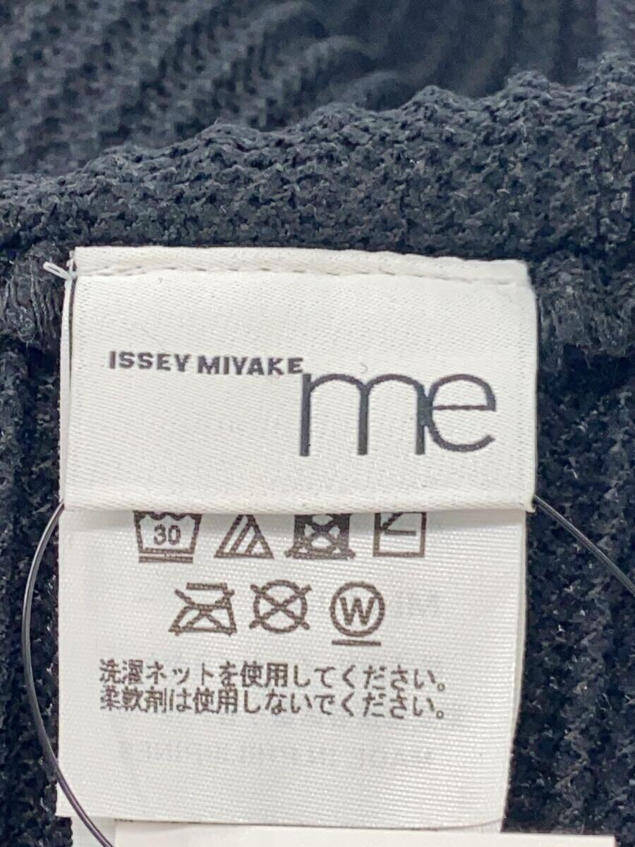 me ISSEY MIYAKE◆FUWA FUWA MESH PLEATS/FREE/ポリエステル/BLK/MI41JJ411 me ISSEY MIYAKE ◇ FUWA FUWA MESH PLEATS / FREE / polyester