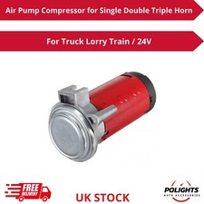 Compresseur de pompe à air 24 volts pour simple double triple klaxon pour cam...