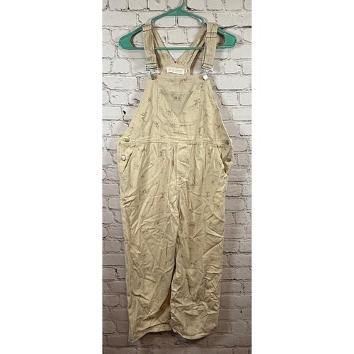 Nectar Clothing Blumen Overall Jumpsuit Cottagecore Freizeit Größe L