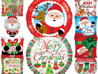 Weihnachten Helium Folienballons gute Qualität Auswahl an Designs