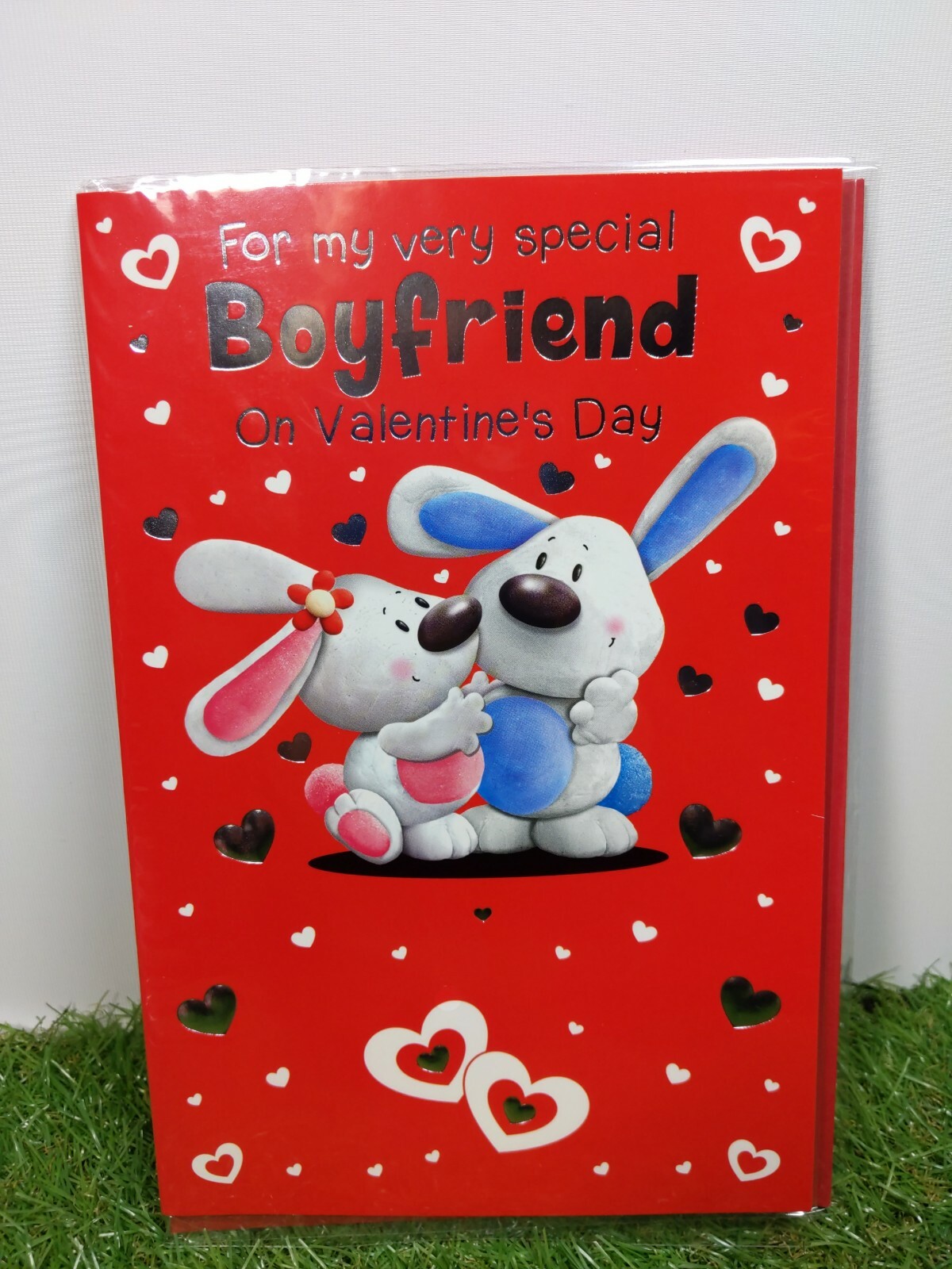 Valentine's Day Card Cute Heart's By Simon Elvin Boyfriend with Love family