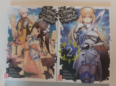 Manga Is it wrong to try to pick up girls in a dungeon - DE vol. 1+2 Danmachi