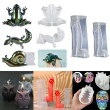 Crafting DIY Silicone Resin Casting Mold 3D Skull Head Epoxy Mould Tool Birthday