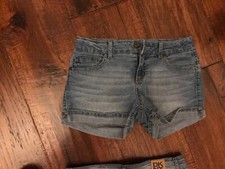 DKNY Light Denim Shorts in Girl Size 12