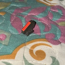 Millett Orange Bar Dovetail Front Sight  .460" overall height Ruger S&W 3/8" dt