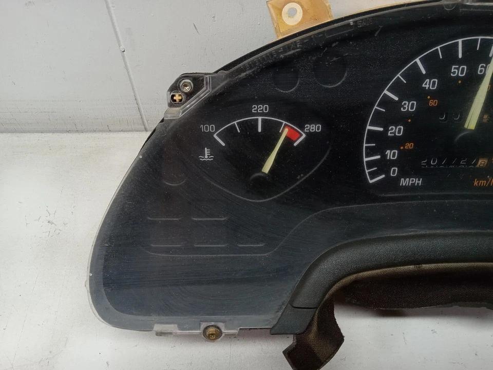 Pontiac Grand Am 1994-1995 instrumento velocímetro clúster OEM, 16135118 Foto 2 de 4