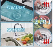 JOMST 3 in 1 Kitchen Sink Strainer Stopper