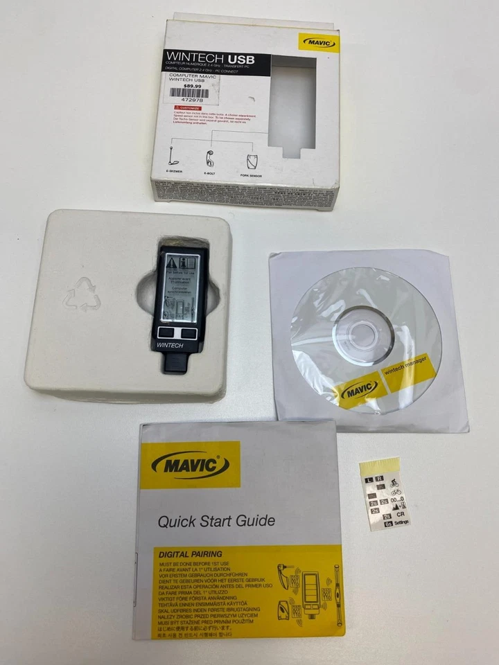 new Mavic WINTECH USB bicycle Computer - Image 4 of 4