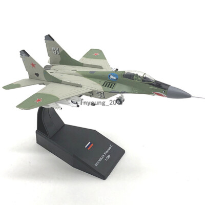1:100 Mikoyan MiG-29 Fulcrum-C 1977 Russian Model Diecast Metal Airplane Model