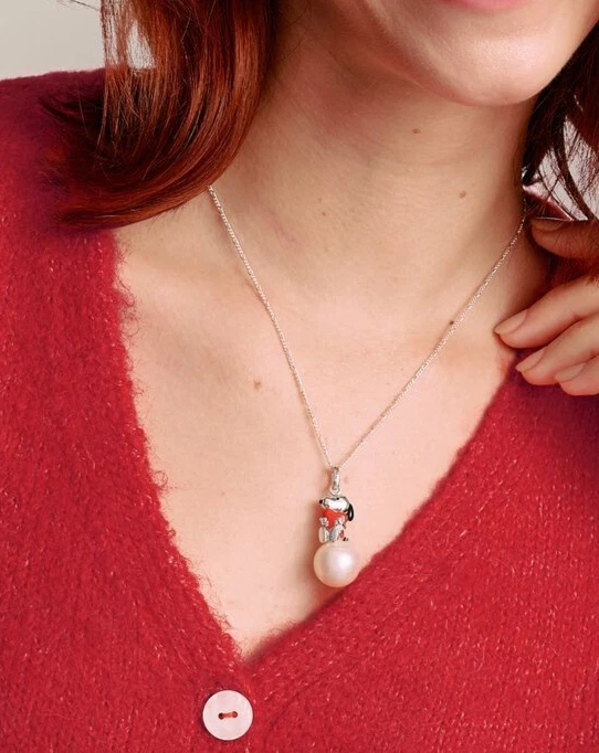 THOMAS SABO Anhänger PEANUTS Snoopy Schneeball 925 Sterlingsilber PE991-664-14 - Bild 3 von 4