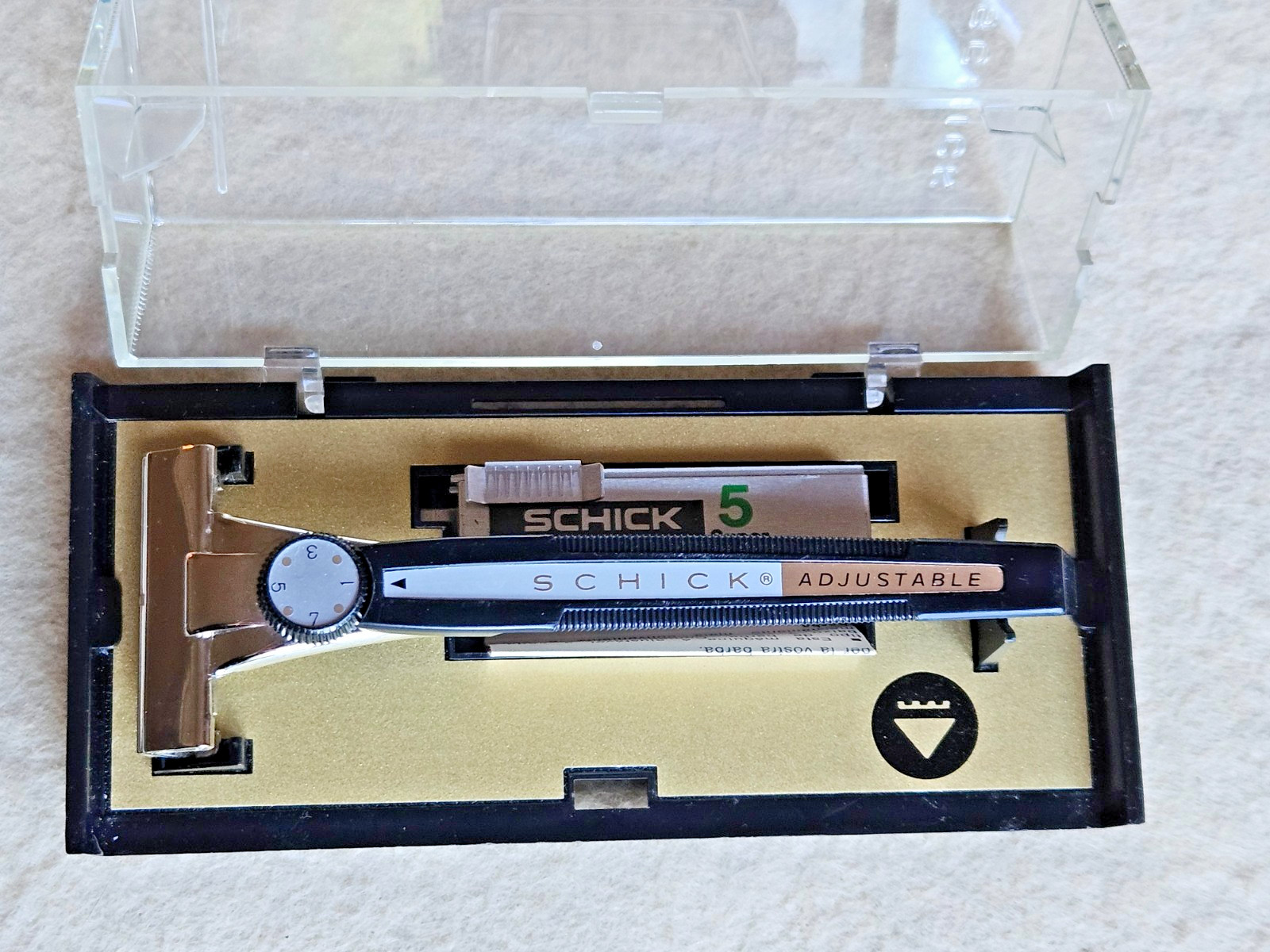 Schick Injector Adjustable M3 Anni 60 come nuovo  Rasoio Regolabile Vintage