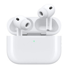 Apple AirPods Pro 3 White Bluetooth True Wireless In-Ear Canal Earbuds w/ Case