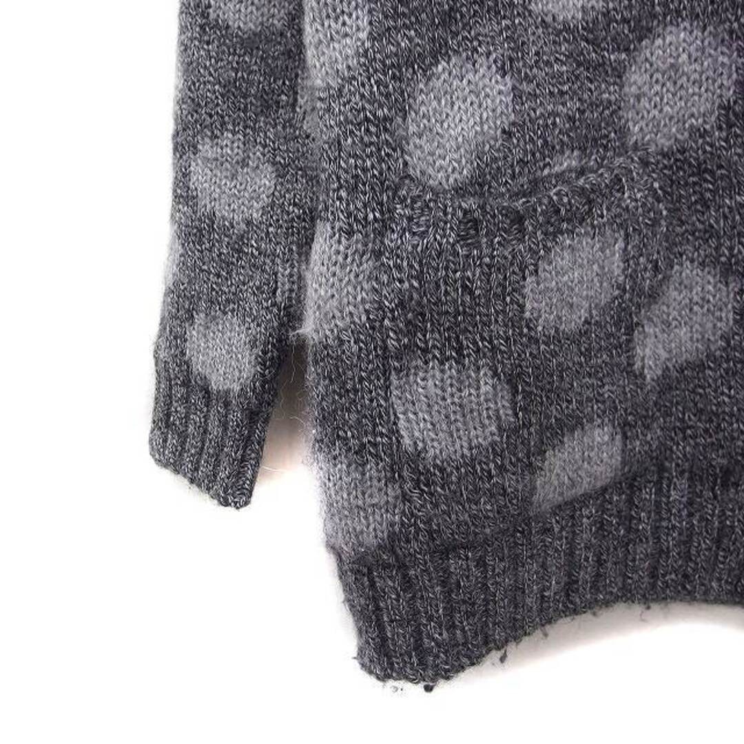 Undercover Dot Pattern Zip Up Knit Jacket Outer A… - image 6