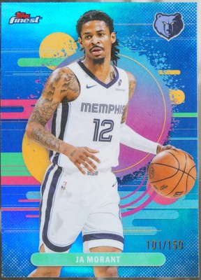 2025-26 Finest - Blue Refractor #175 Ja Morant /150 Basketball NM