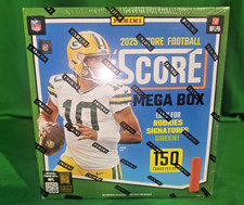 2025 Panini NFL Score Football Mega Box New Factory Sealed