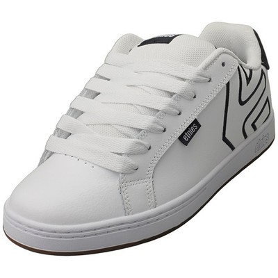 Etnies Fader Skate Trainer Herren Weiß Marineblau - 47 EU