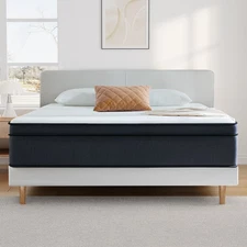 Cal King 12-Inch Medium Hybrid Innerspring Mattress in a Box