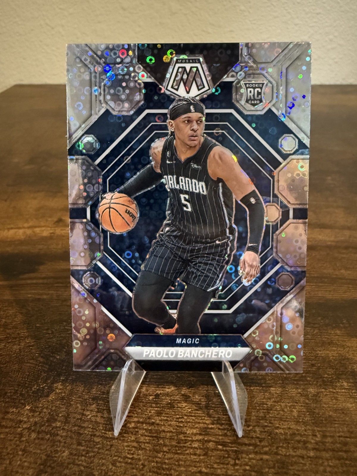 2022-23 Panini Mosaic Paolo Banchero Fast Break Prizm Rookie RC #231 Magic