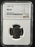 1947 5C Jefferson Nickel NGC MS65 8699828-015
