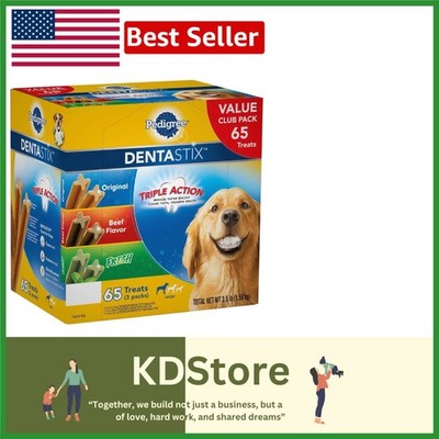 Dentastix 65-Piece Variety Pack for Optimal Canine Dental Care