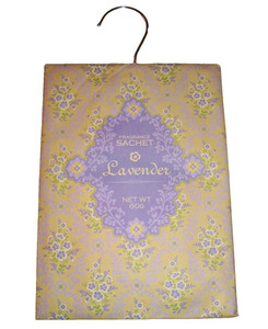 Vintage Lavender Closet Sachet Hanger Hanging Scented Perfumed Subtle
