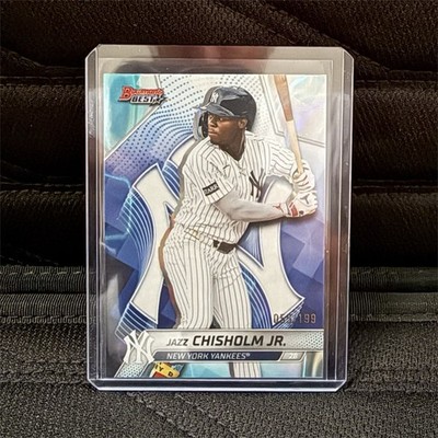 Topps 2025 Bowman's Best Jazz Chisholm Jr #28 New York Yankees /199