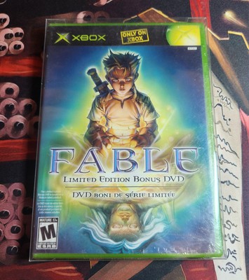 Fable: Limited Edition Bonus DVD (Microsoft Xbox) -SEALED-BRAND NEW