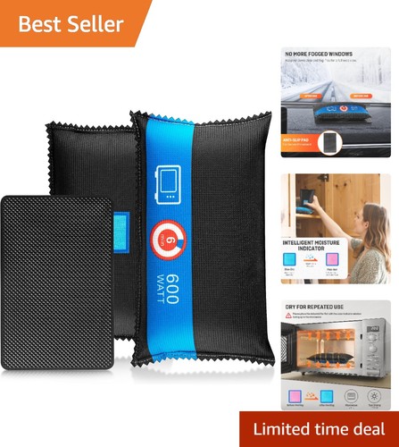 Car Dehumidifier Bags 400g × 2 with Non-Slip Mat for Ultimate Moisture Control