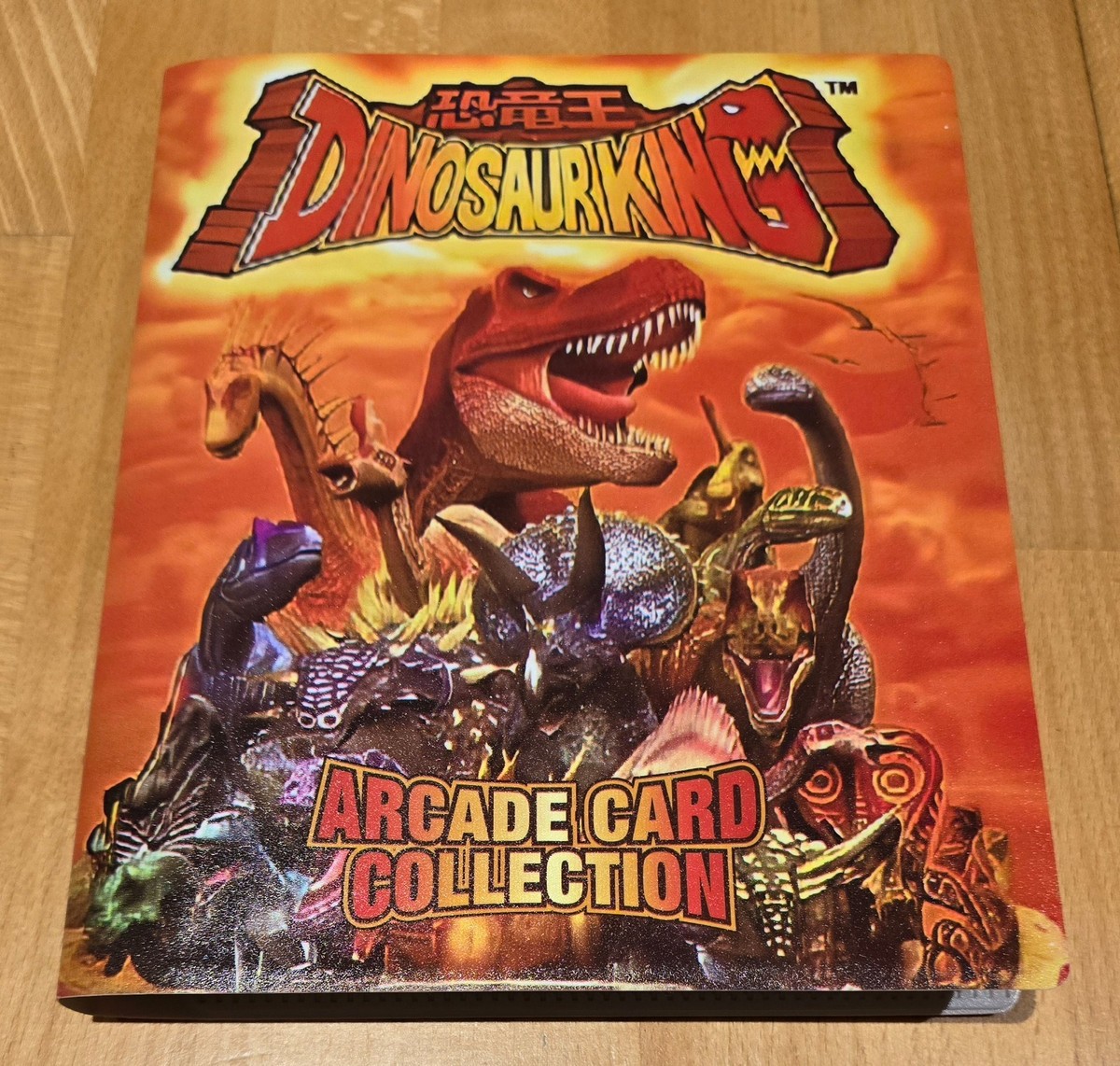 SEGA Dinosaur King Arcade Cards - 117 Cards In Dinosaur King