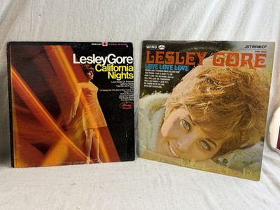 Lesley Gore Vinyl LP Lot California Nights & Love Love Love Mercury Wing