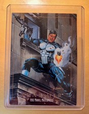 1992 Arcydzieła Marvela #73 PUNISHER 1. pojawienie się - Art by JOE JUSKO - Skybox