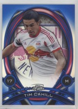 Tim Cahill Chrome 2014 Blue Refractor /99 #14